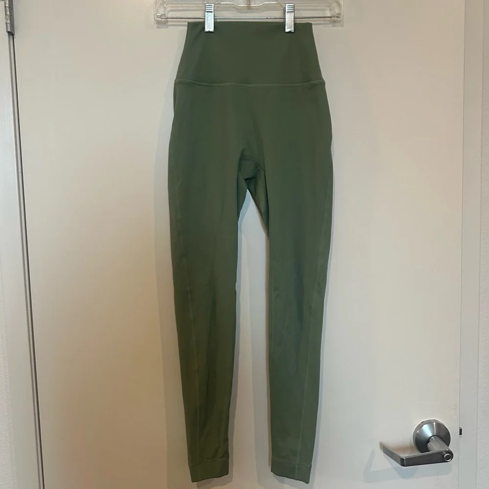Set Active women’s luxform logo leggings size XS green blue athletic pants - Picture 7 of 7